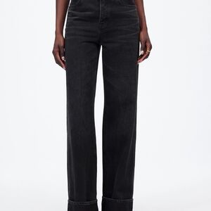 Madewell Charcoal Low-Slung Baggy Jeans